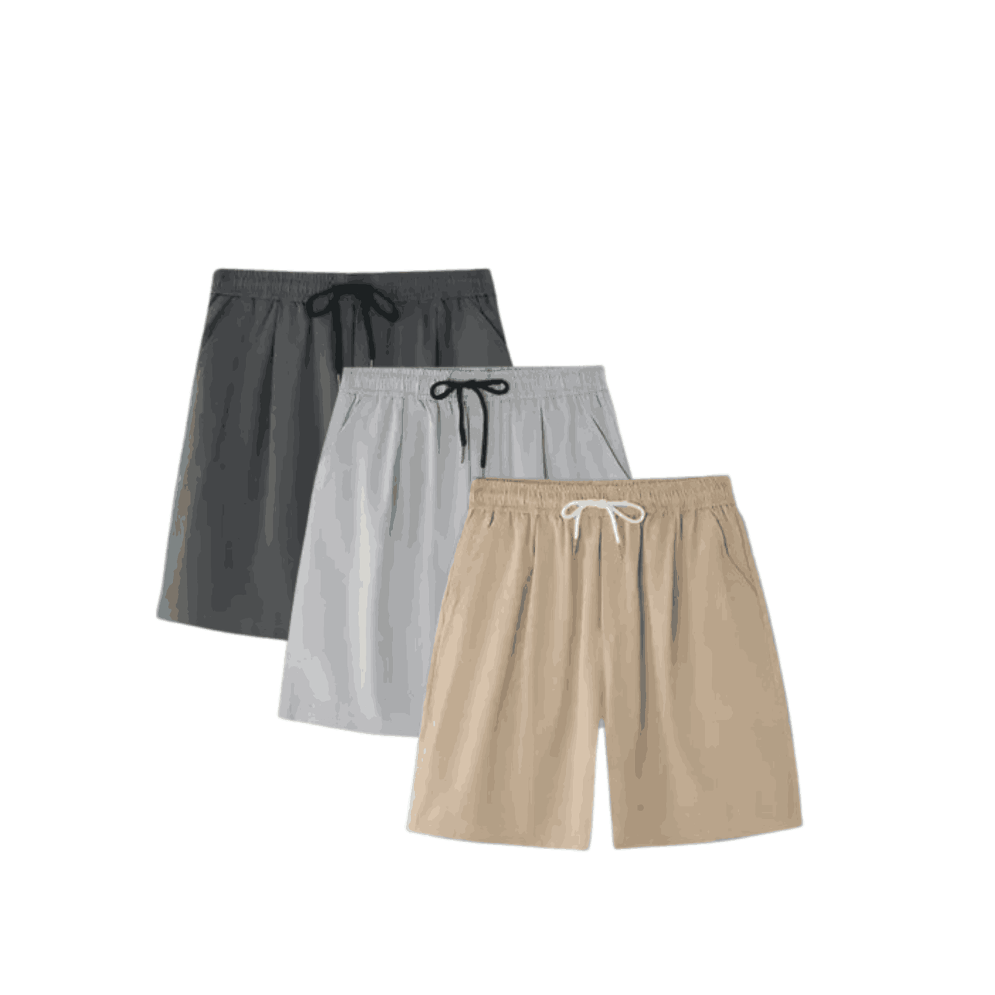 Ademende shorts unisex